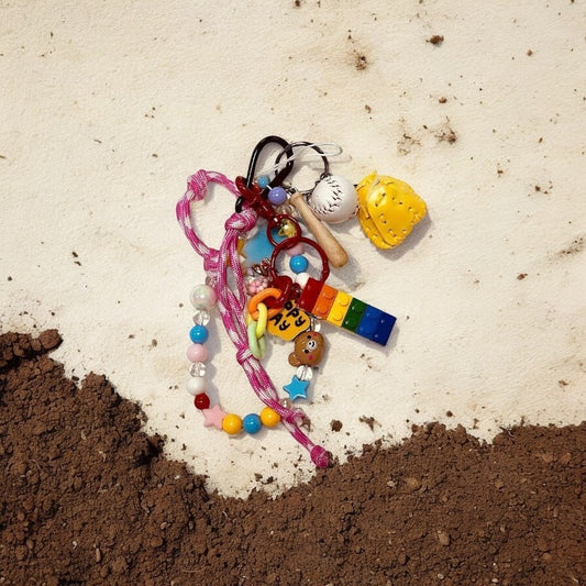 Keychain baseball – Chaos Organisé Y2K