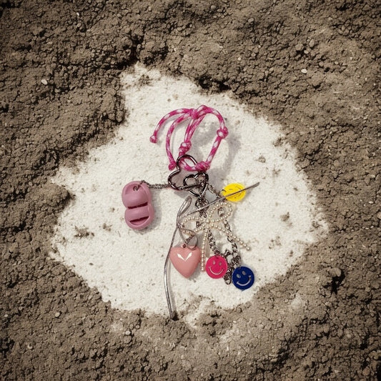 Keychain heart – Chaos Organisé Y2K